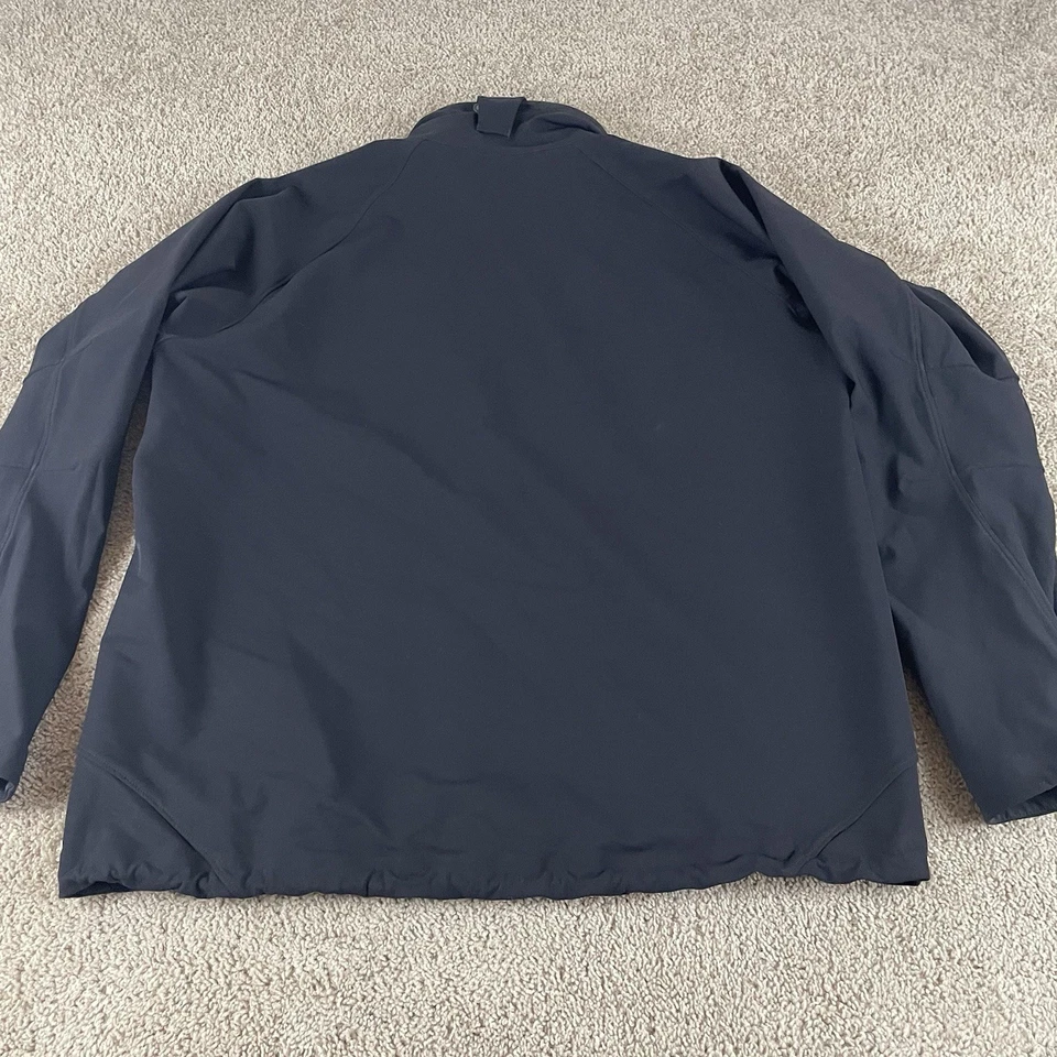 Chaqueta Patagonia Para Hombre XL Super Guía Uniforme Softshell Cremallera Completa Negra Gorp R1 Foto 3 de 4