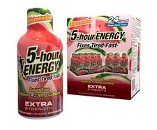 5-hour ENERGY  EXTRA Strength  Watermelon  1.93 fl oz  24 Count Pack - NEW