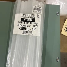 SUREBONDER 725R10-1P Hot Melt Adhesive,7/16" Dia.,10" L,PK18 20YV49
