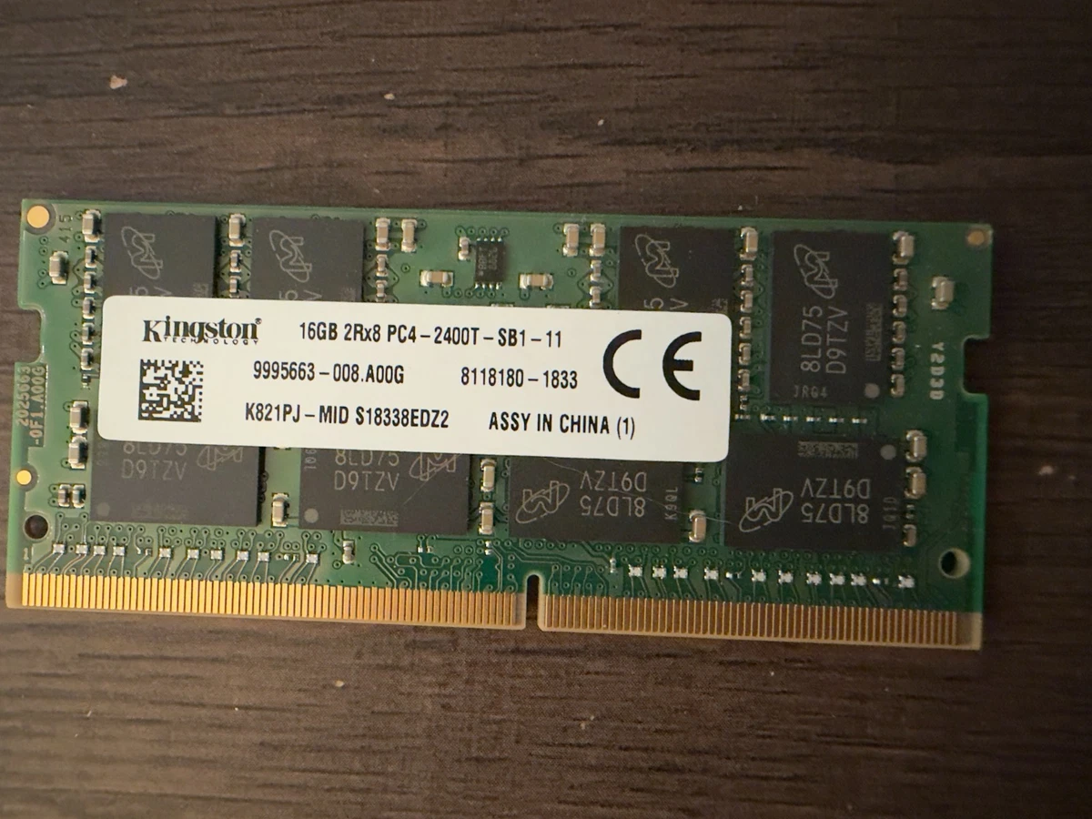 Kingston PC4-19200 (DDR4-2400) Bus Speed Computer RAM 16 GB