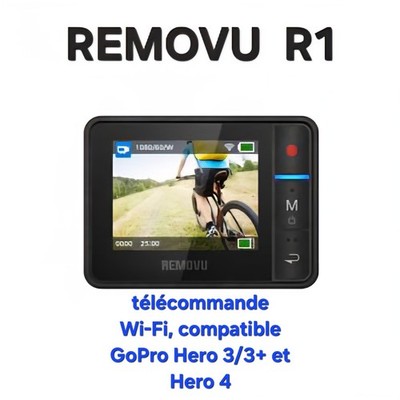 Fernbedienung REMOVU R1 GoPro HERO 3, 3+, 4 LCD Display Wifi NEU