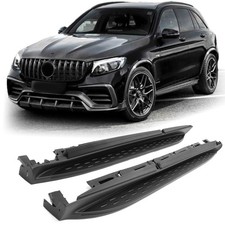 Running Boards for 2016-2022 Mercedes GLC X253 OE Matte Black