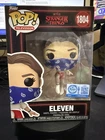Funko Pop! New Eleven with Bandana (Floating) Stranger Things wProtector NEW