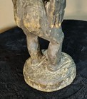 RARE 19th Century East Sepik River Hook Figure Fertility Statue 23" Cowrie Shell — photo 7