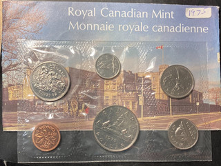 1975 CANADA SET Full Original Package UNC Lot #B11