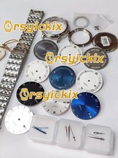 39.5mm Stainless Steel Watch Case With Band Kit for OMEGA De Ville 2824