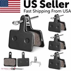 4 Pairs MTB Disc Brake Pads Resin & Semi-Metallic Quiet W/ Install Kit E-Bike