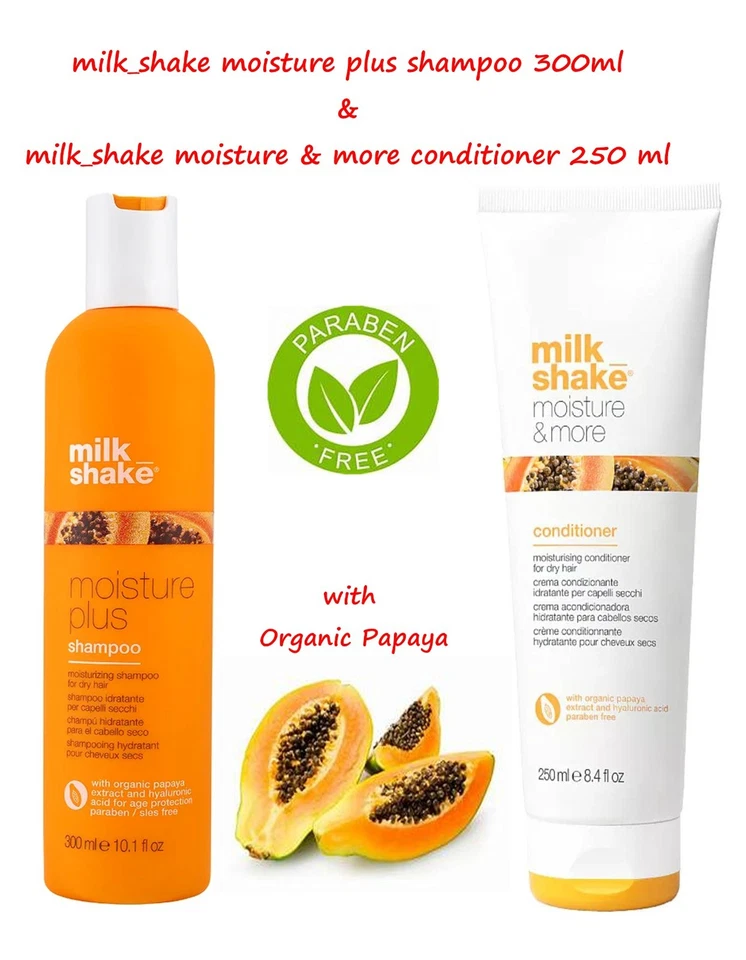 Milk_shake Moisture Plus Shampoo & Conditioner Moisture &More For Dry Hair