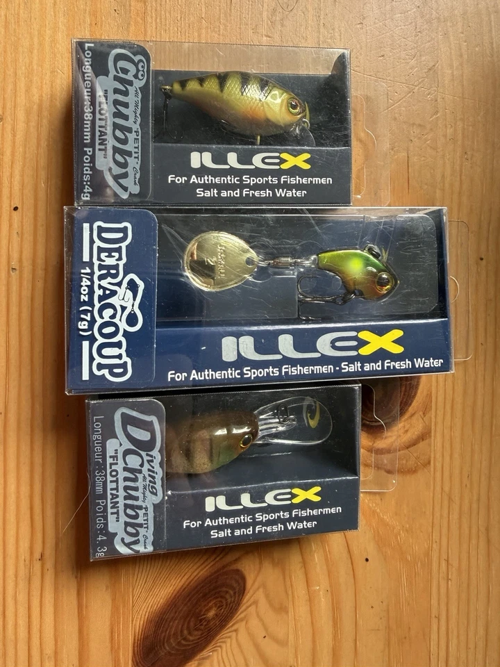 ILLEX Wobbler Köder Angeln Fischen Bait Zander Barsch Hecht