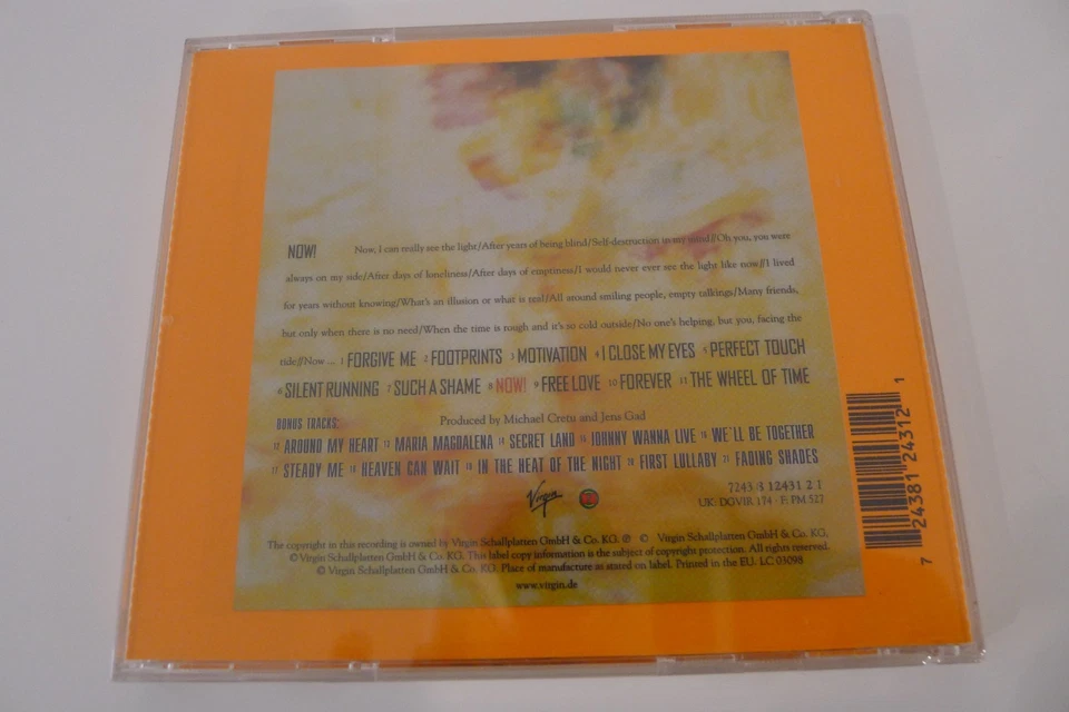 SANDRA CRETU - THE WHEEL OF TIME + BONUS / EURO DISCO/ RARE CD / SEALED - Image 2 of 2