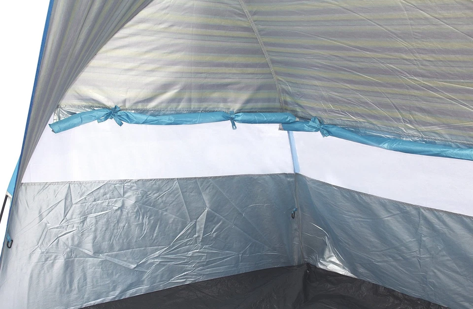 Texsport 3-Sided Beach Shelter Canopy 84 x 48 in UV Protection, Blue | Rainbow - Image 3 of 4