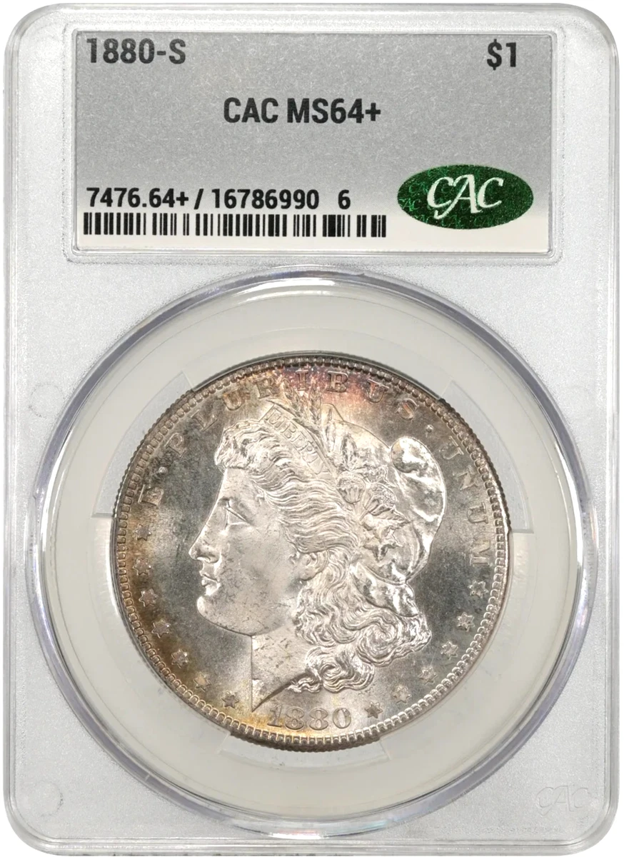 MS 64 Graded 1880 Year Morgan US Dollars (1878-1921) for sale | eBay