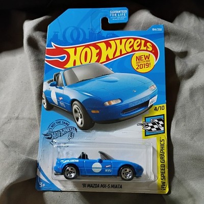 '91 Mazda MX-5 Miata - Hot Wheels Mazda Performance Series - Discontinued Rare!