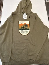 Buffalo Trace Distillery Kentucky Bourbon Hoodie Sweatshirt Pullover Men’s 2XL