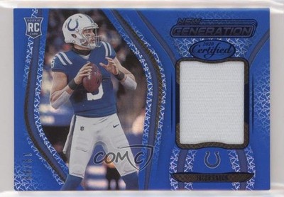 2020 Certified Blue 19/99 Jacob Eason #13 Rookie RC 0eo6