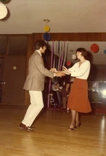 Dancing Couple / Graceful Swing & Pretty 70's / 80's-Original Snapshot