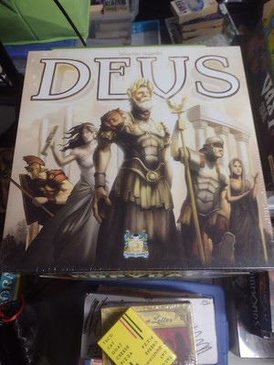 Deus Board Game - Pearl Games - New in Shrink Sebastien Dejardin Strategy Tactic