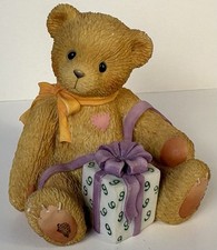 Cherished Teddies BIRTHDAY BEARS Through the Years 9 Years Old Retired Figurine