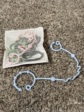 Silicone Baby Toy Tether Strap Set BPA Free Stroller High Chair