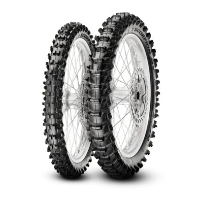 Pirelli Scorpion MX Soft Rear Tire - 110/90 - 19 NHS 62M 3256900
