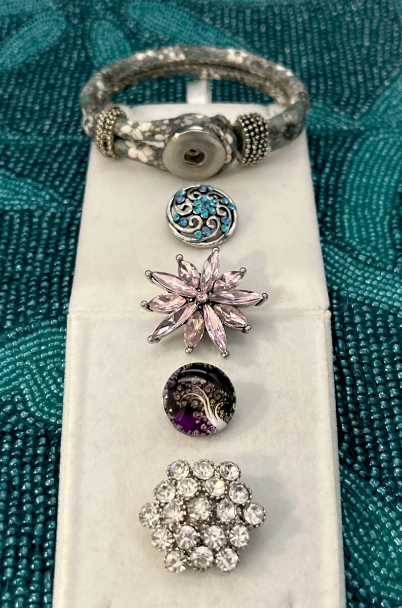 Interchangeable snap best sale jewelry