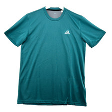 Adidas Climalite Heather Tee Men's Size S Short Sleeve Crew-Neck T-Shirt