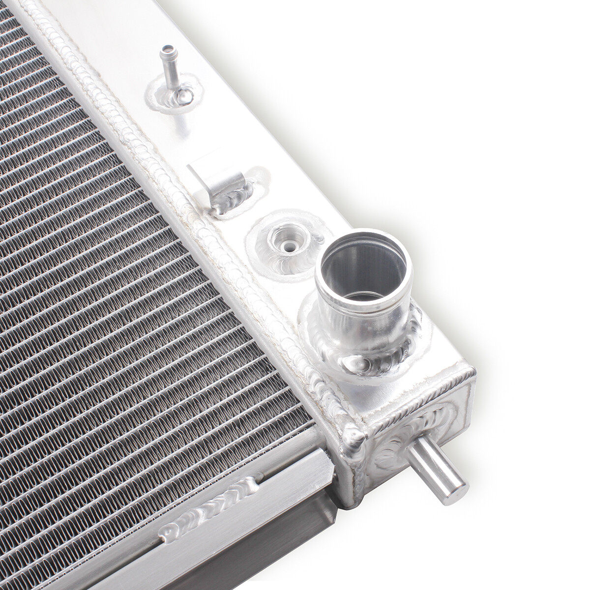 34" W 3 Row Aluminum Radiator for 1999-2013 GMC Sierra 1500 2500 3500 V8 - Thumbnail 7