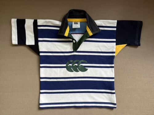 CANTERBURY NZ kids UGLIES Short sleeve rugby jersey Size 4 Years - Picture 1 of 3