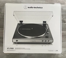 Audio-Technica AT-LP60X  Automatic Drive Turntable Parts or Repair - Read Desc.