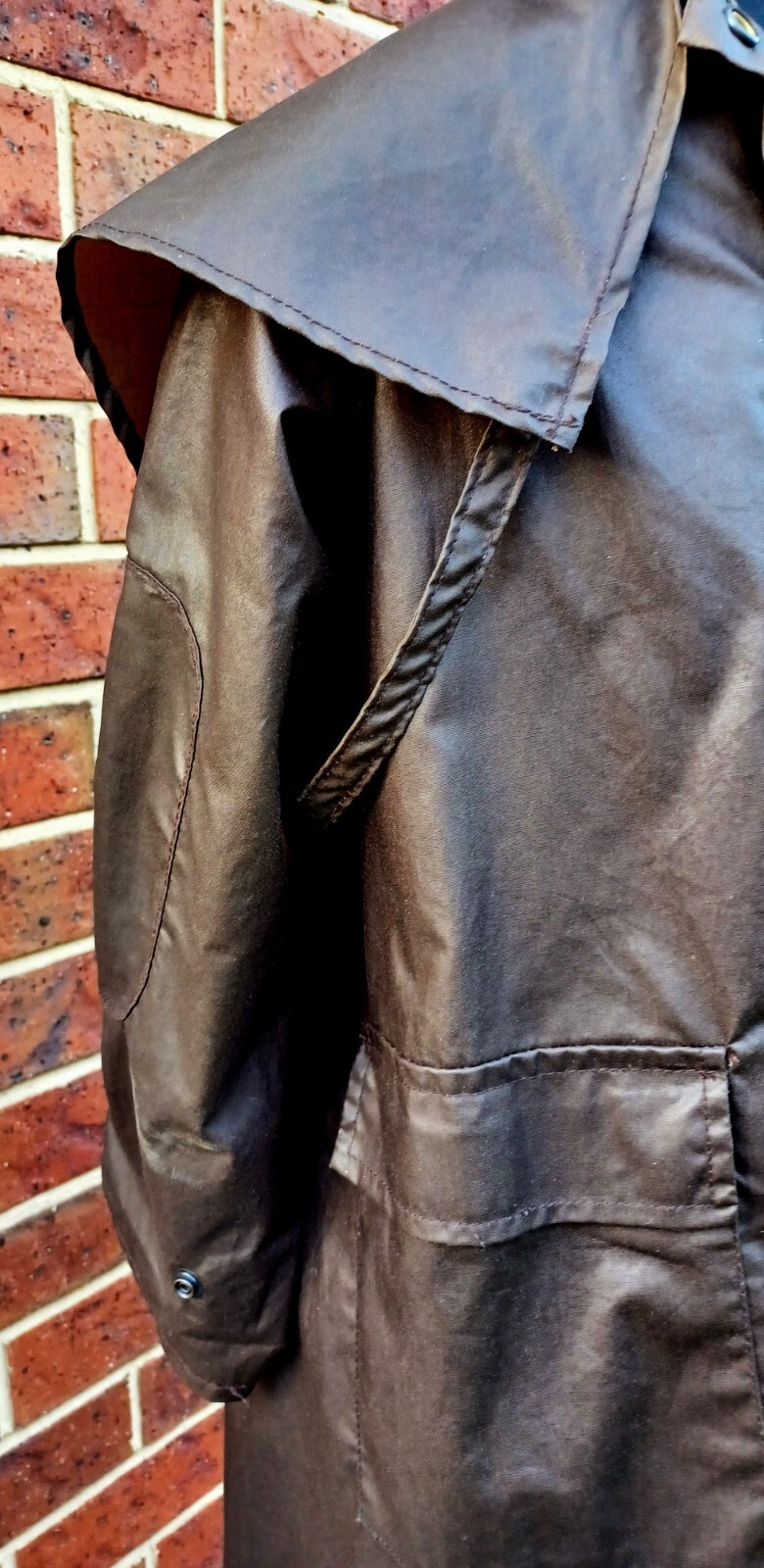 Mountain Mac by Windsor Riding Apparel Jacket Size 8, Waxed Cotton