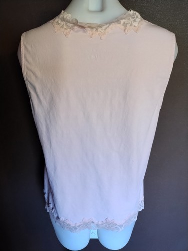 Camiseta sin mangas para mujer Coldwater Creek grande rosa L cómoda - Imagen 3 de 3
