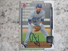 Padres Gabriel Quintana Signed Autographed 2015 1st Bowman Mint