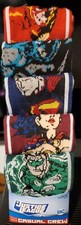 Justice League 5 pairs Casual Crew Socks Mens Size 8-12 New with Tag
