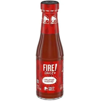 Taco Bell FIRE Sauce, 7.5 oz Bottle