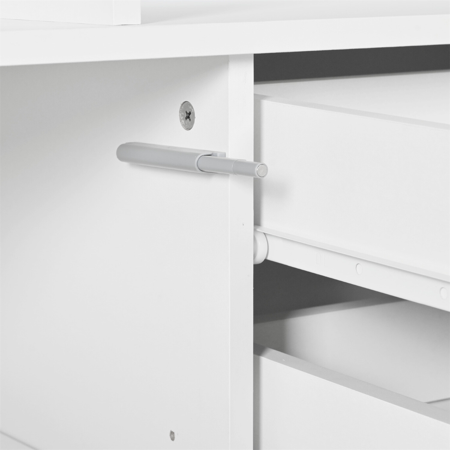 Sideboard Kommode Highboard mit LED Leuchten Schrank Anrichte Beistellschrank