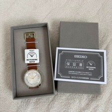 SEIKO Metronome Watch Standard Line Color Camel SMW003A -New from JP