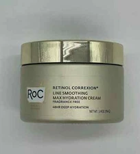 RoC Retinol Correxion Line Smoothing Max Hydration Cream 3.4 oz 100ml - NWOB