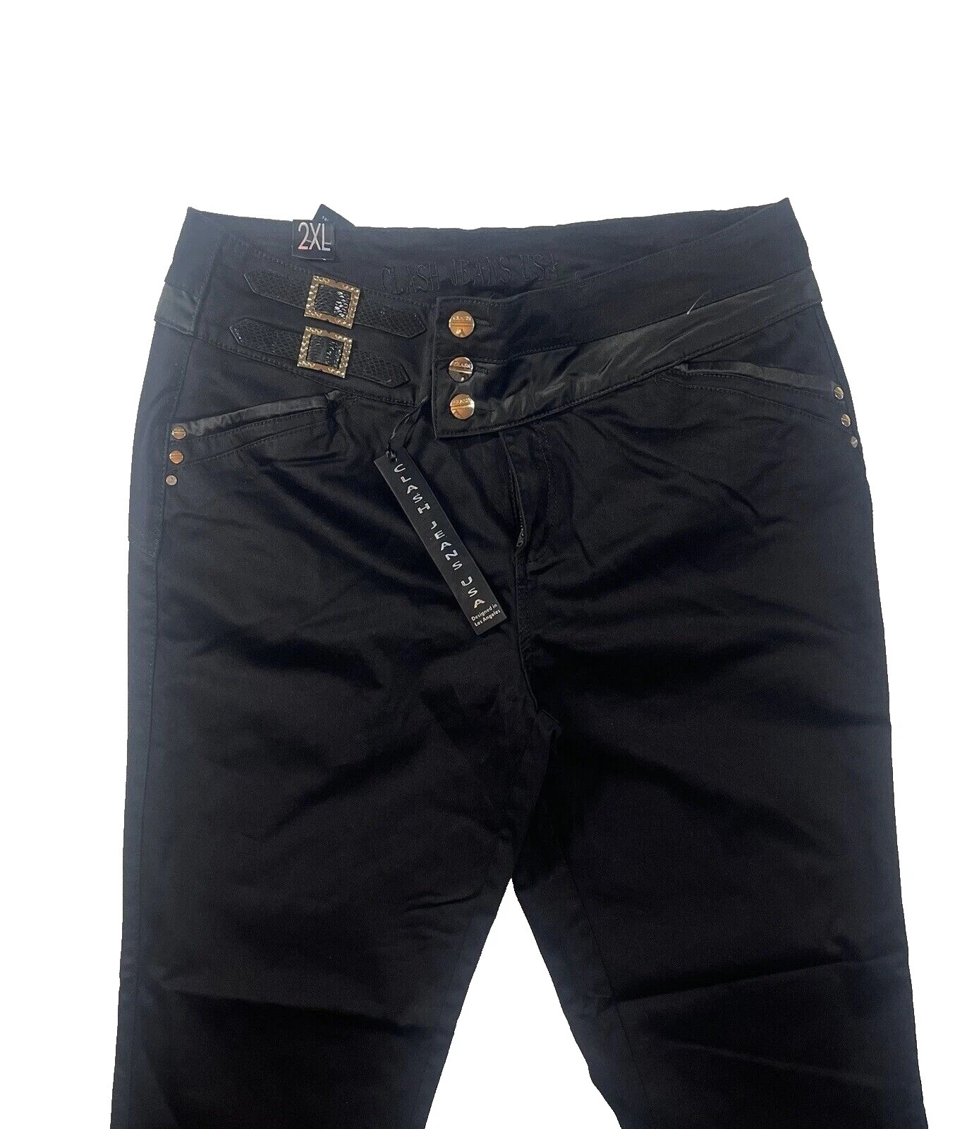 Jeans de algodón Clash para Mujeres