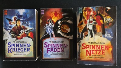 Spinnen-Zyklus Bd. 1-3 W. Michael Gear