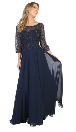 Madre Della Sposa Elegante Abito E Taglie Forti | eBay