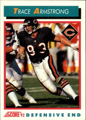 1992 Score #457 Trace Armstrong - NM