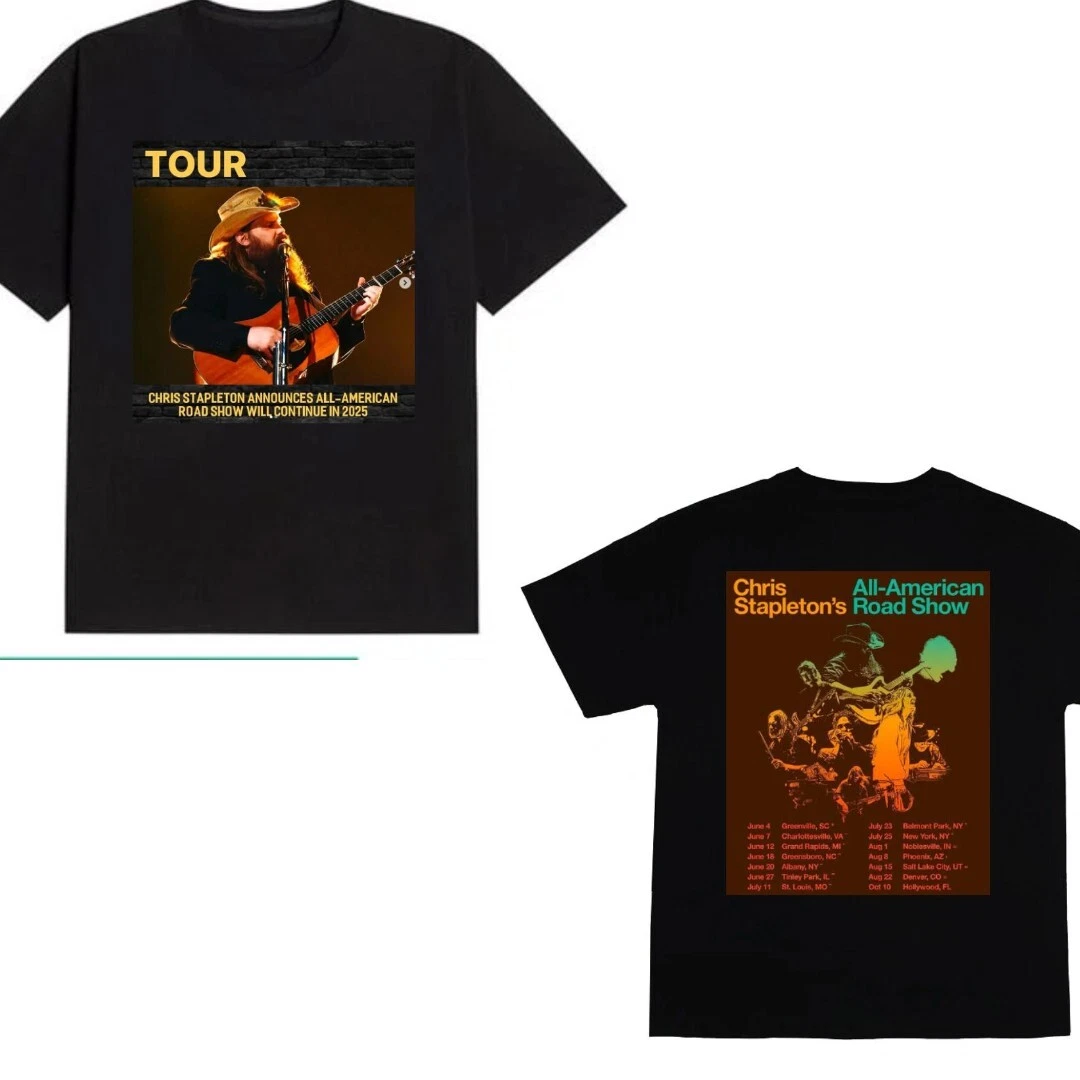 chris stapleton tour 2025 Shirt Gift for fan