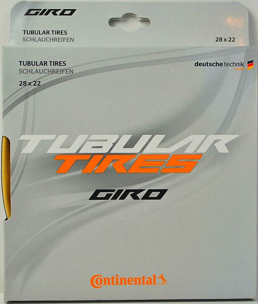Continental Giro Tubular Tire 700x22c Skinwall Sew Up Road Bike Tire