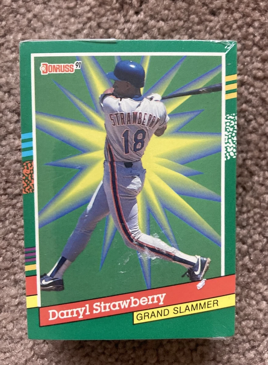 Donruss 1991 Grand Slammers Sealed Pack Green Border Darryl