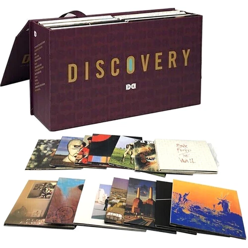Pink Floyd Discovery Box Set 16 музыкальных компакт-дисков, включая 14 студийных альбомов и 60-страничную книгу - Изображение 1 из 8