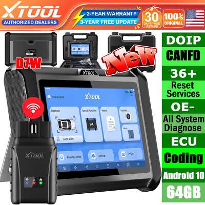 NEW D7W XTOOL Wifi Scanner Auto Full Diagnostic Scan Tool DoIP/CANFD E.CU Coding