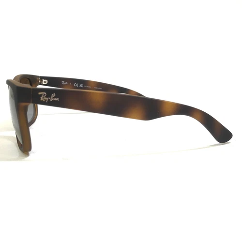 Ray-Ban 4165 Justin 865/T5 Havana Rubber Sonnenbrille Brown Gradient Polarized - Bild 5 von 6