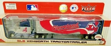 MLB Cleveland Indians Tractor-Trailer-Truck, NEW (2004 Issue)