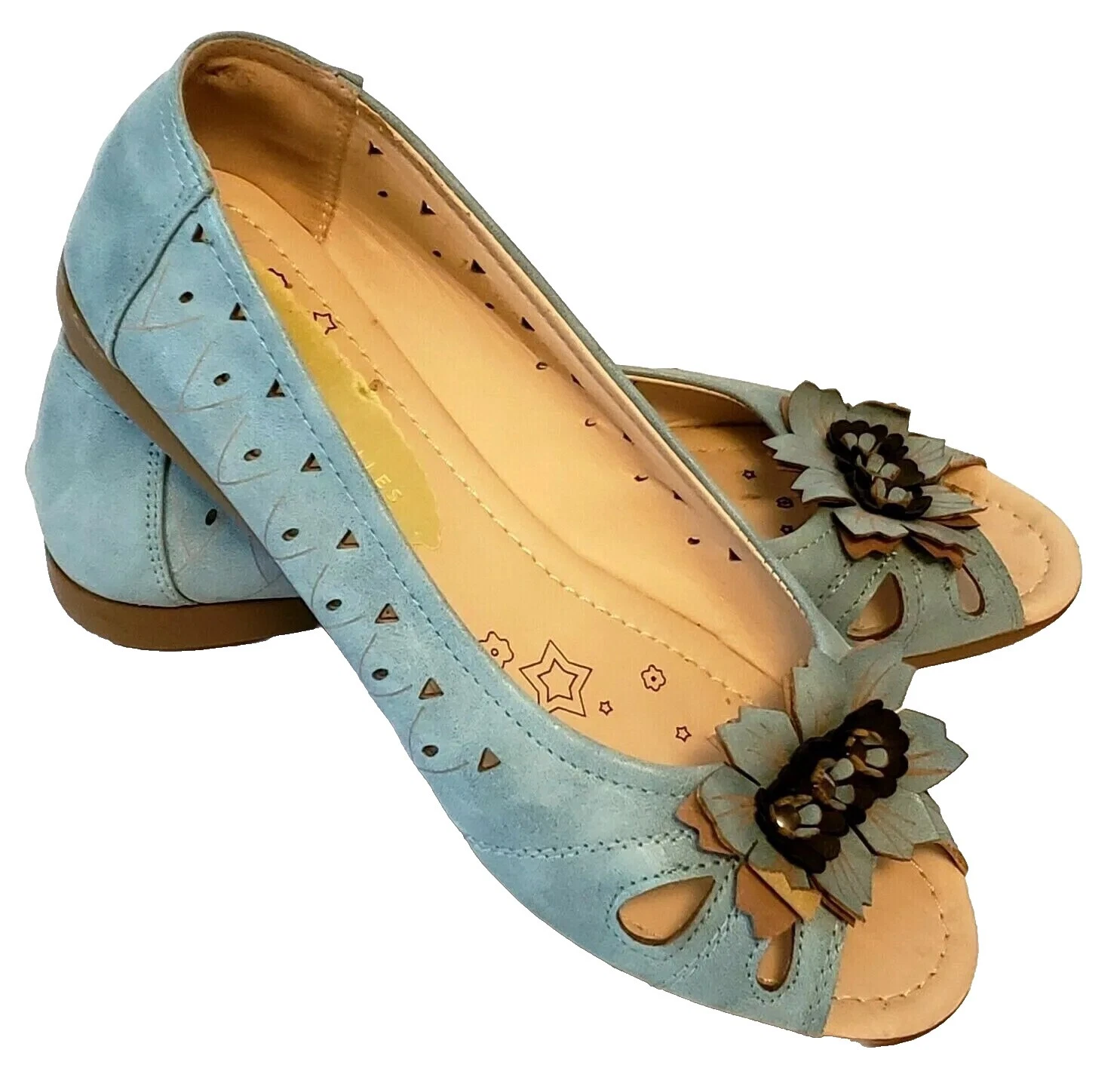 Кожаные повседневные туфли на плоской подошве для женщин Nicole