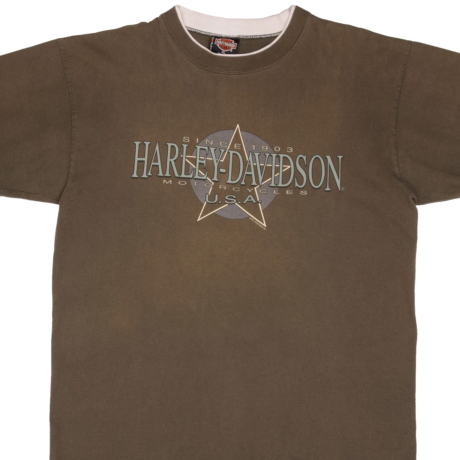 Harley-Davidson Algodón Ropa, Calzado y Accesorios Vintage